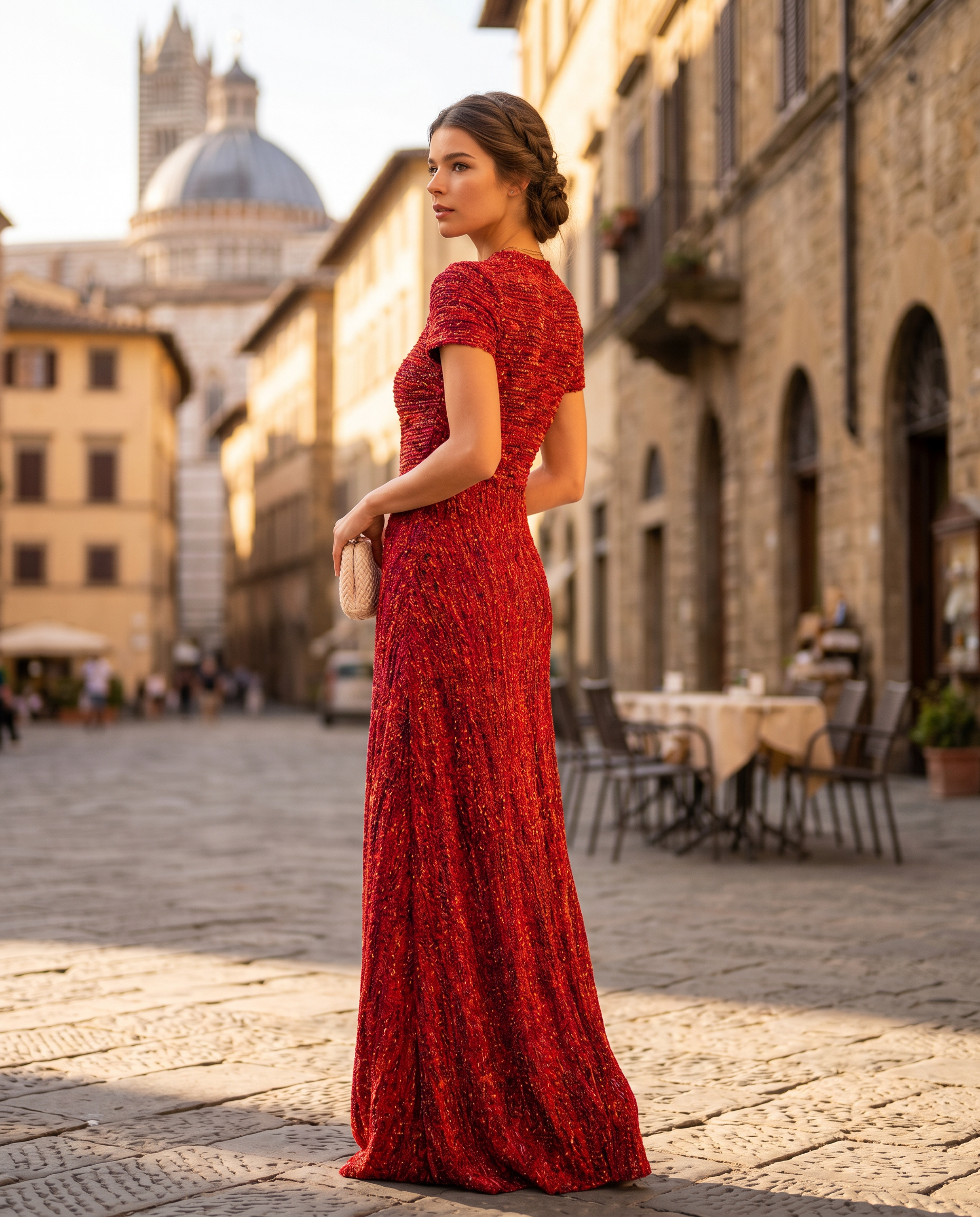 Silhouette Feinstrickkleid