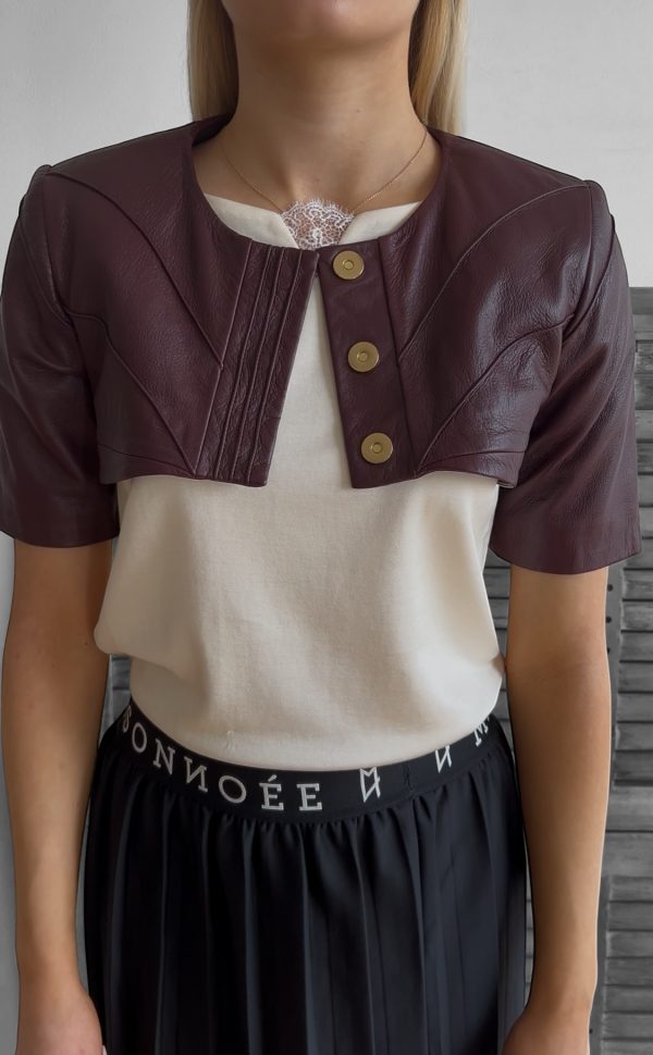 Leder Bolero XS