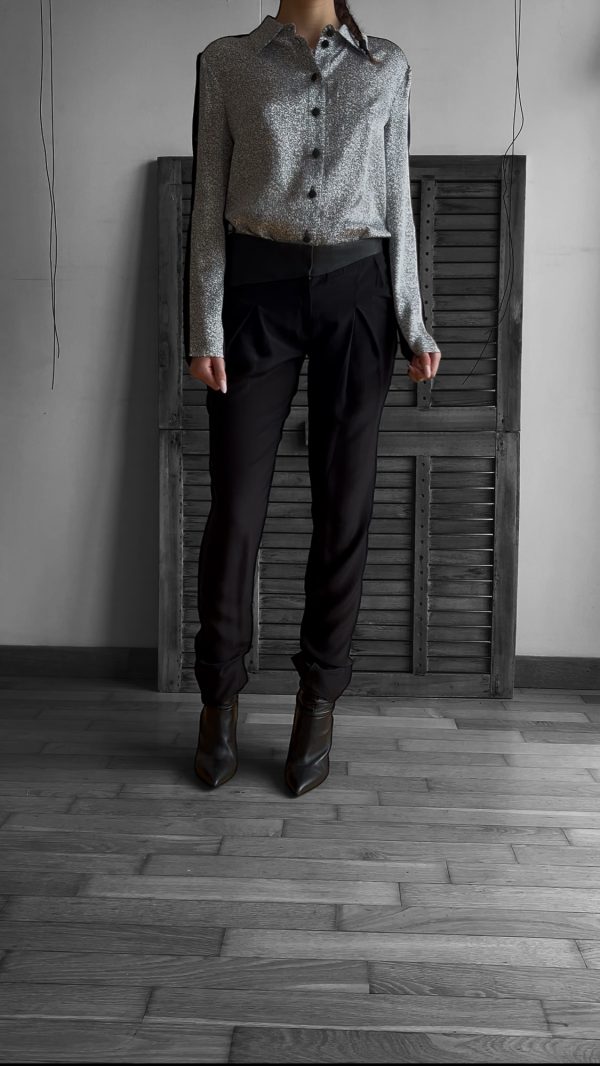 Seidenbluse S