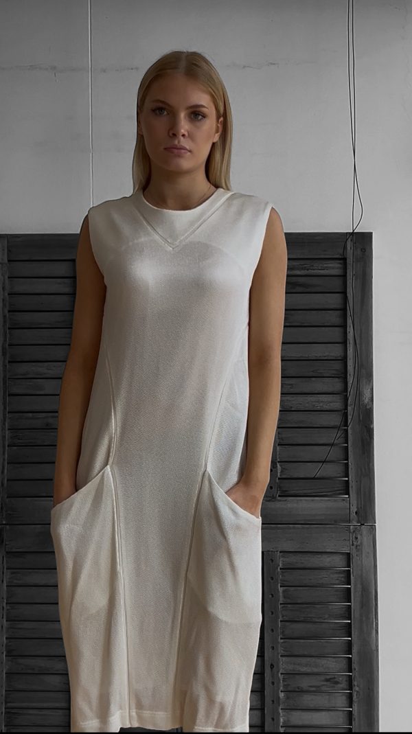 Viskose Strickkleid S