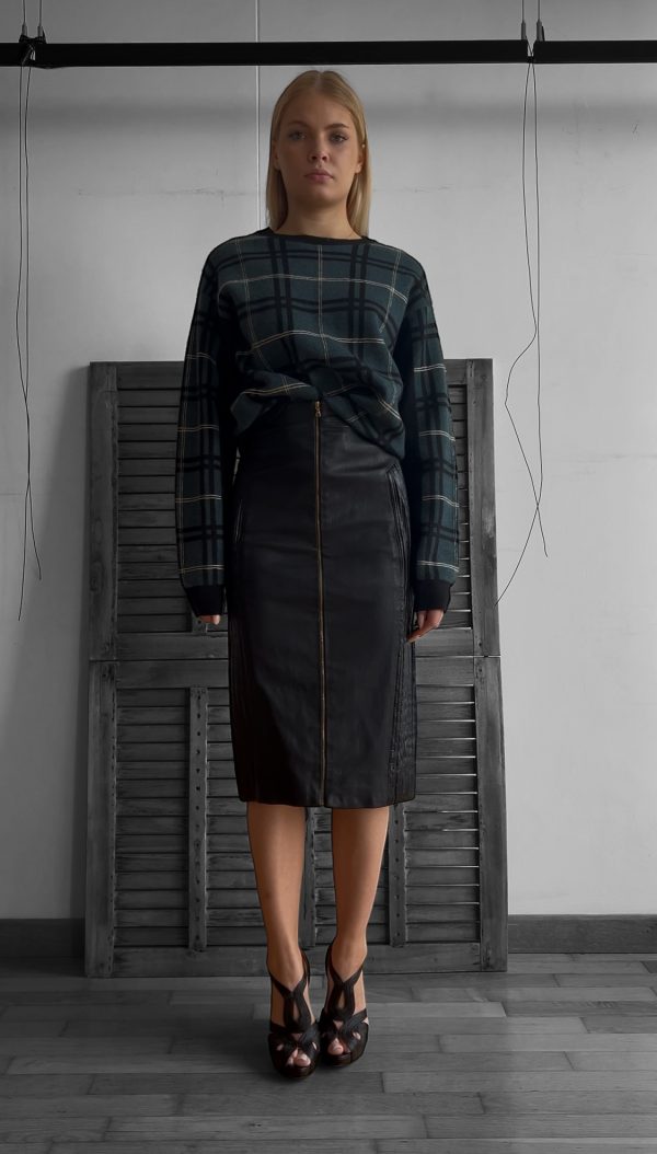 Stretch Lederrock XS