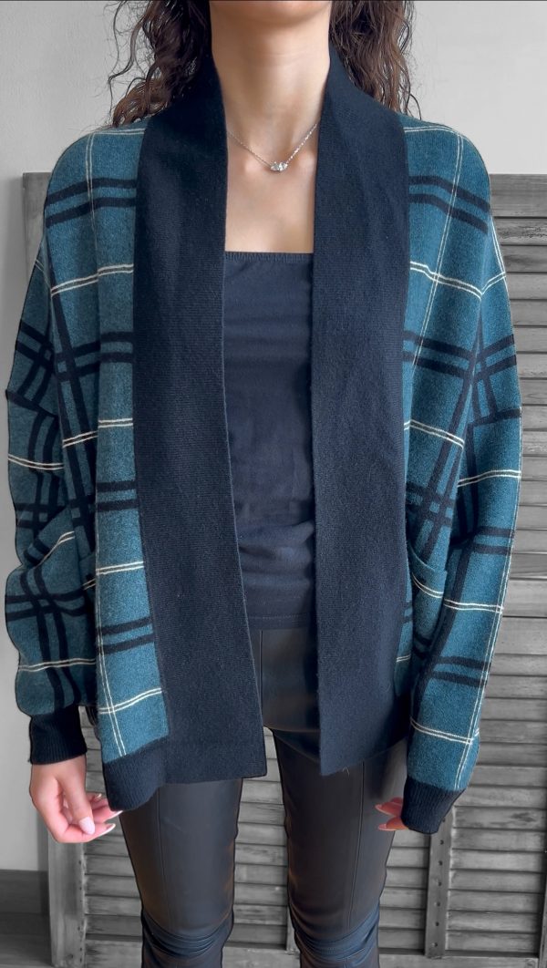 Kaschmir-Strickjacke M