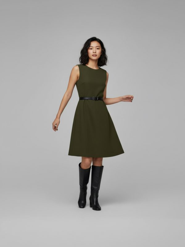 Elegant Wool Dress
